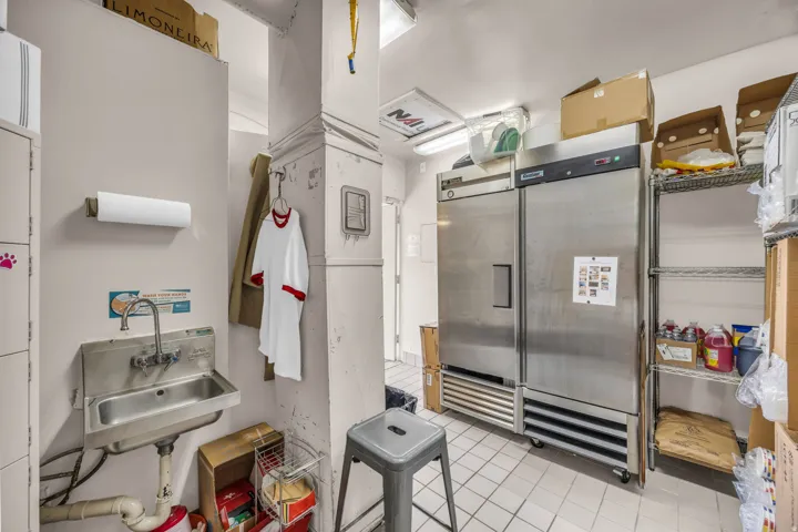 Miscellaneous room with a sink
