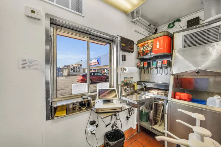 View of kitchen