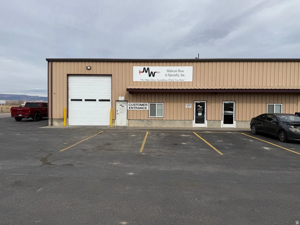 Front view of building - south side