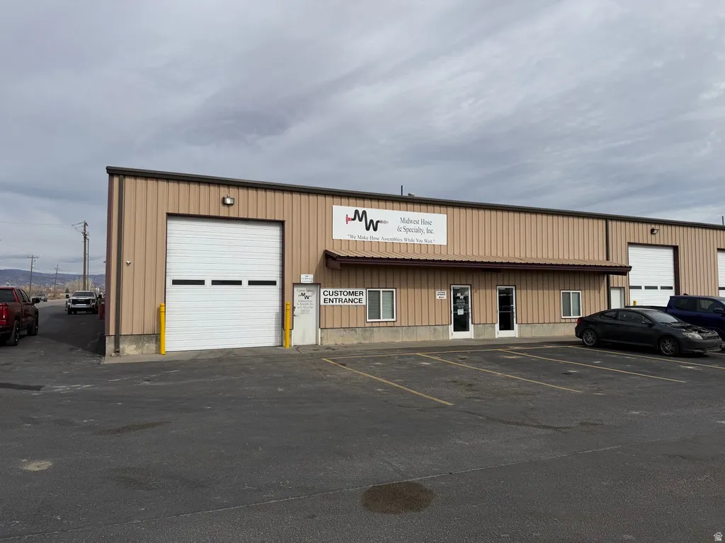 Front view of building - south side