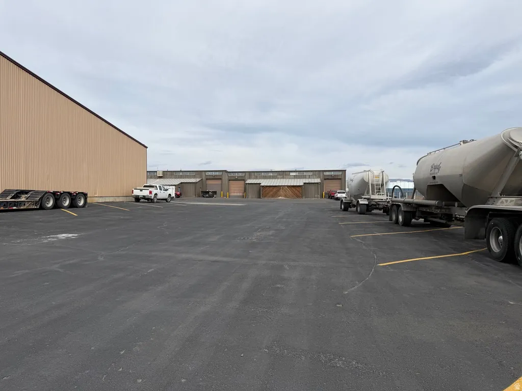 View of east parking lot