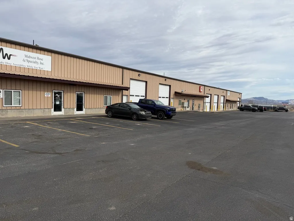 Front view of building - south side