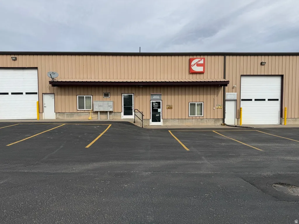 Front view of building - south side