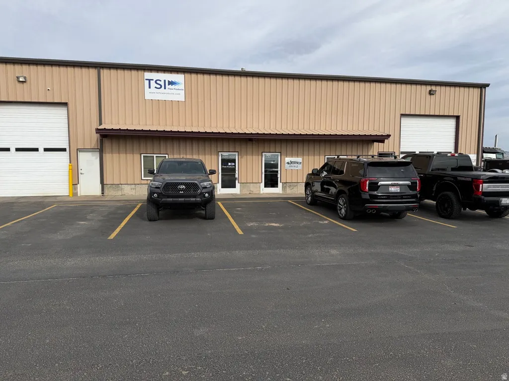 Front view of building - south side