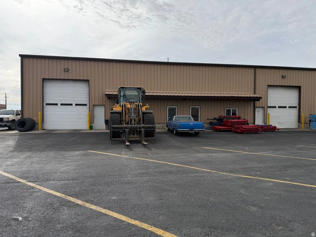 View of back of building