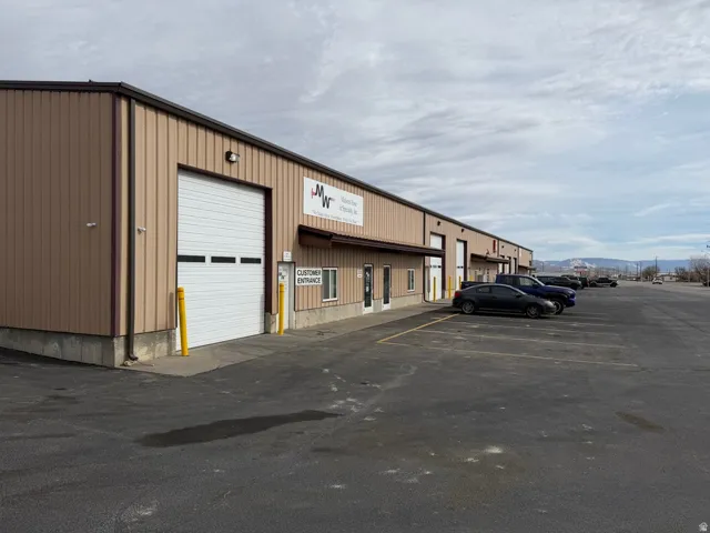 Front view of building - south side-facing east