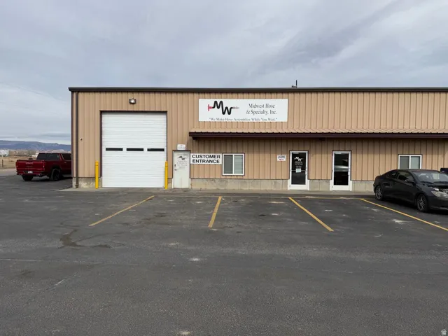Front view of building - south side