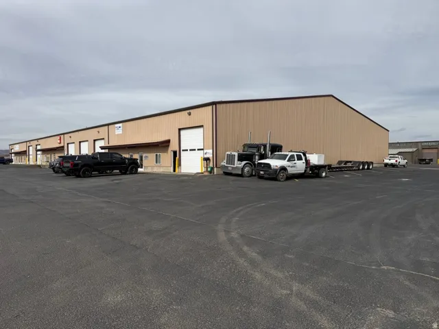 View of east end of building
