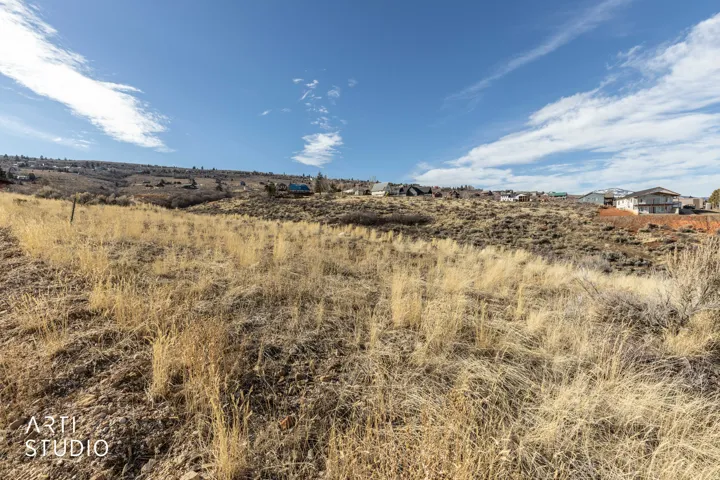 Mountain view with rural landscape