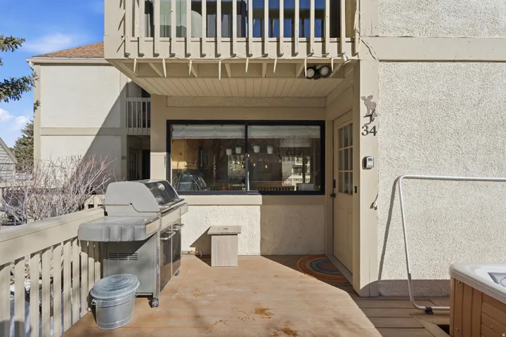 Patio / terrace featuring grilling area