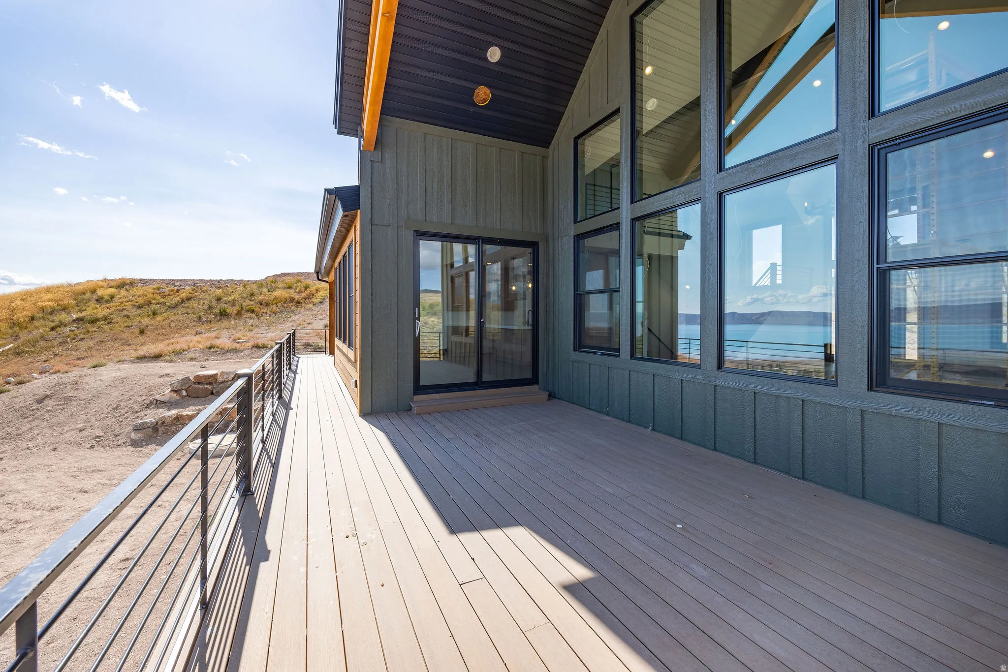 View of deck