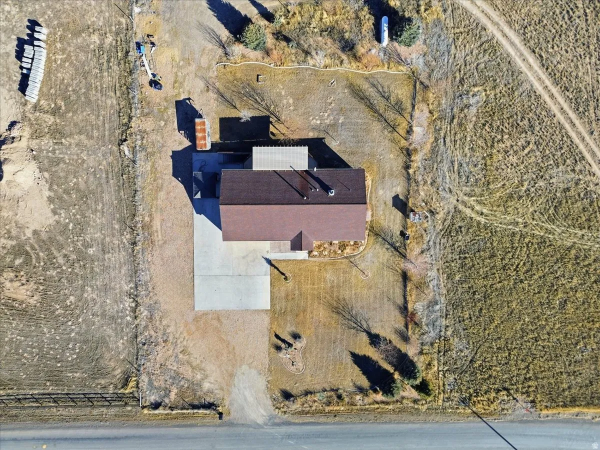 Aerial view of property's location