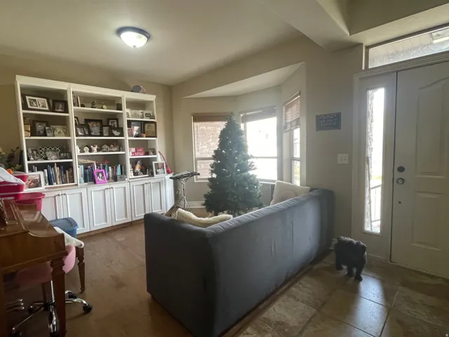 View of living area
