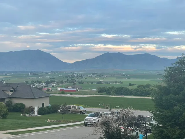 View of mountain backdrop