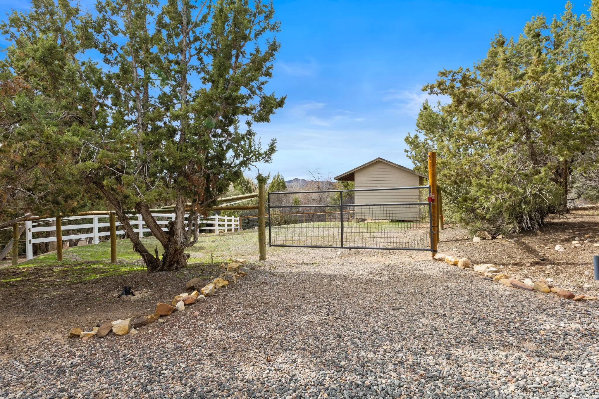 View of gate