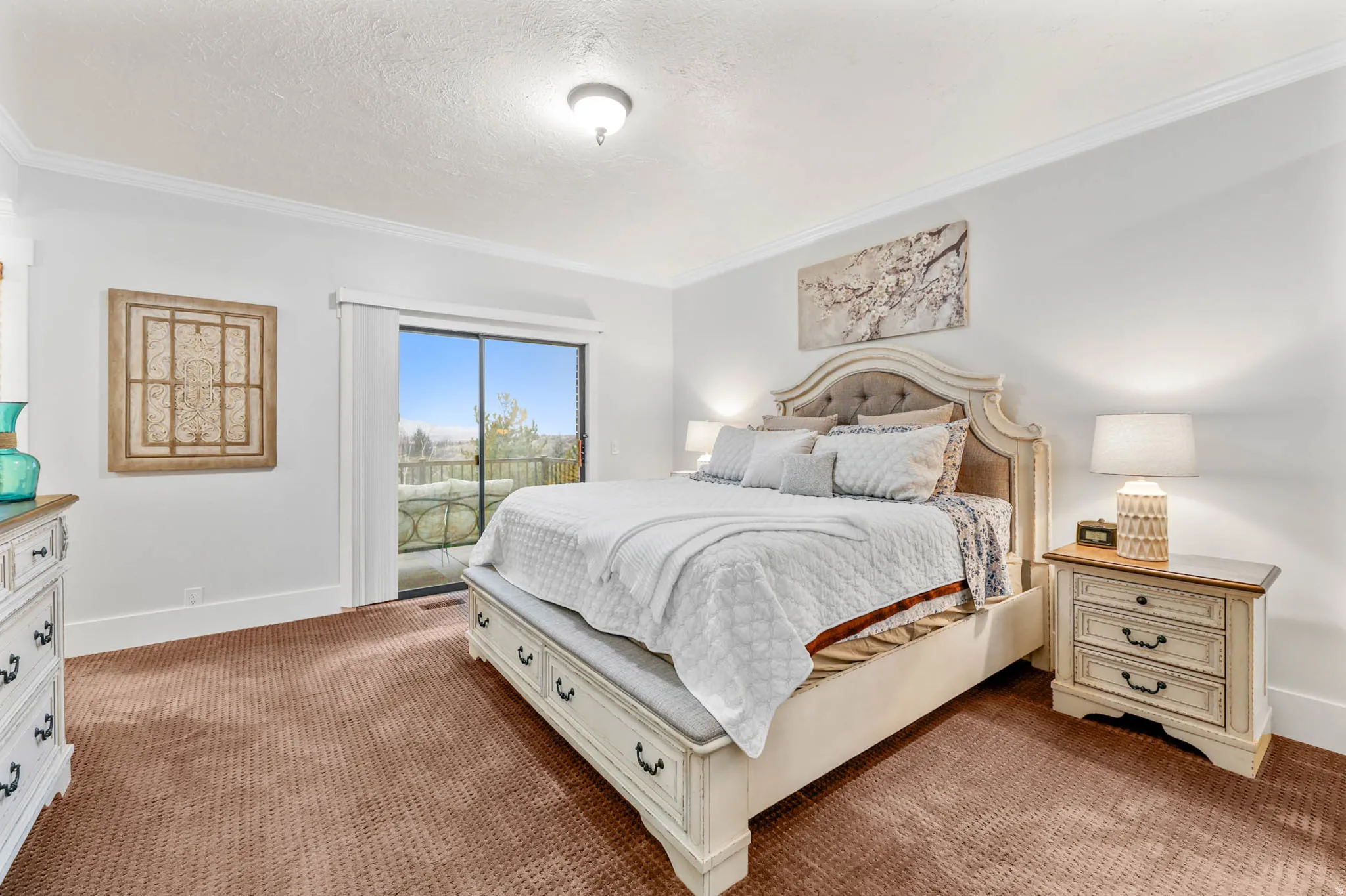Primary Bedroom with Balcony