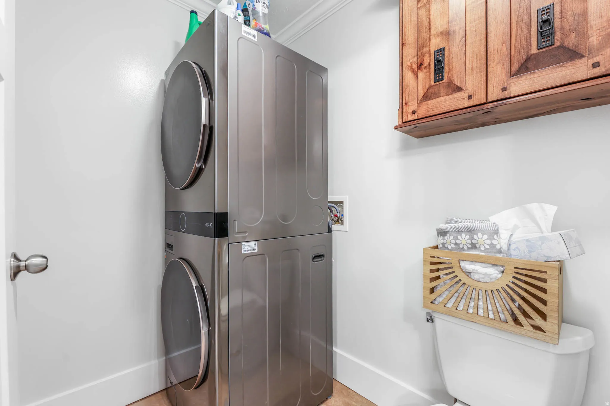 Laundry room in Primary