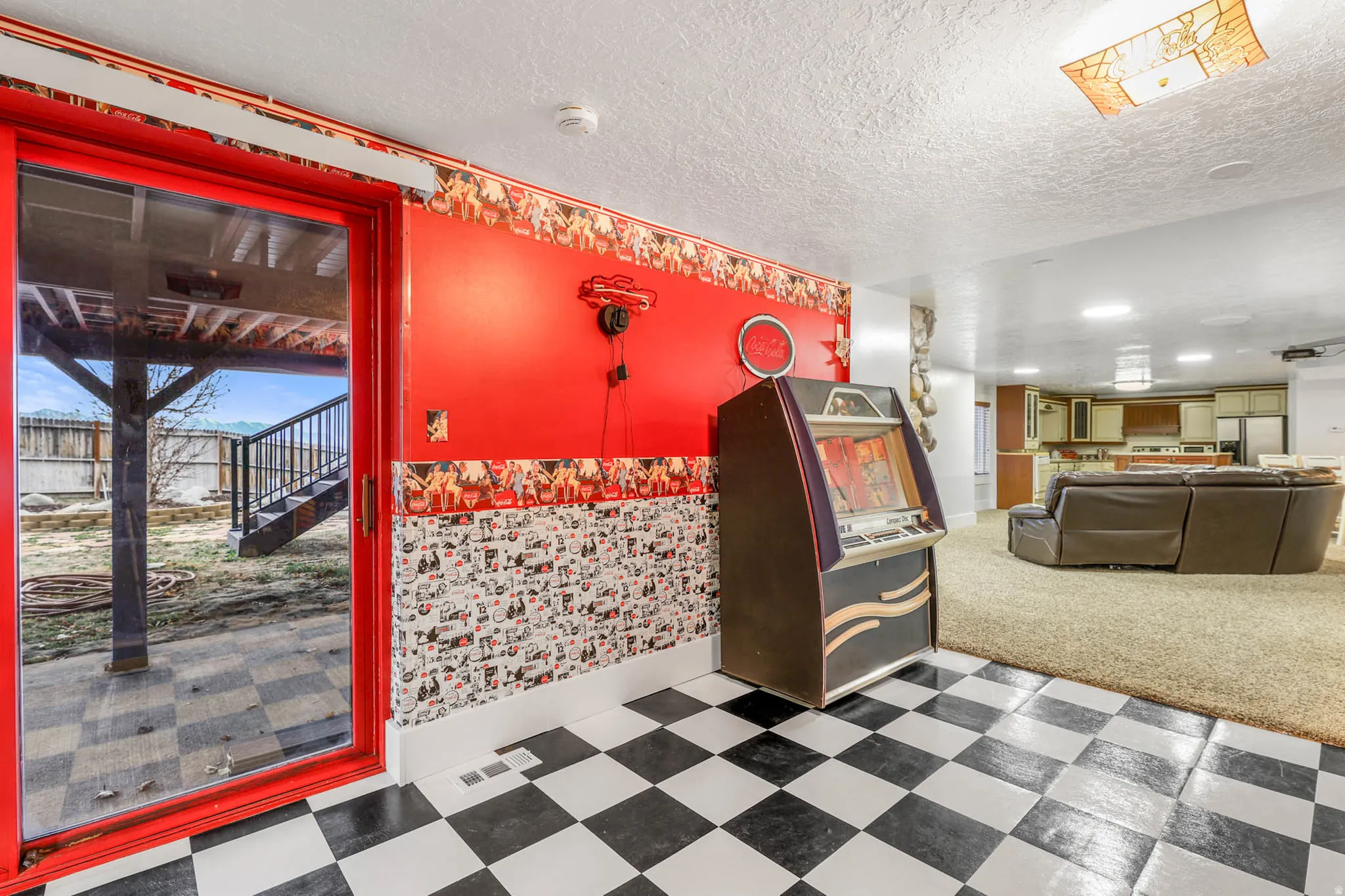 Walkout basement entrance