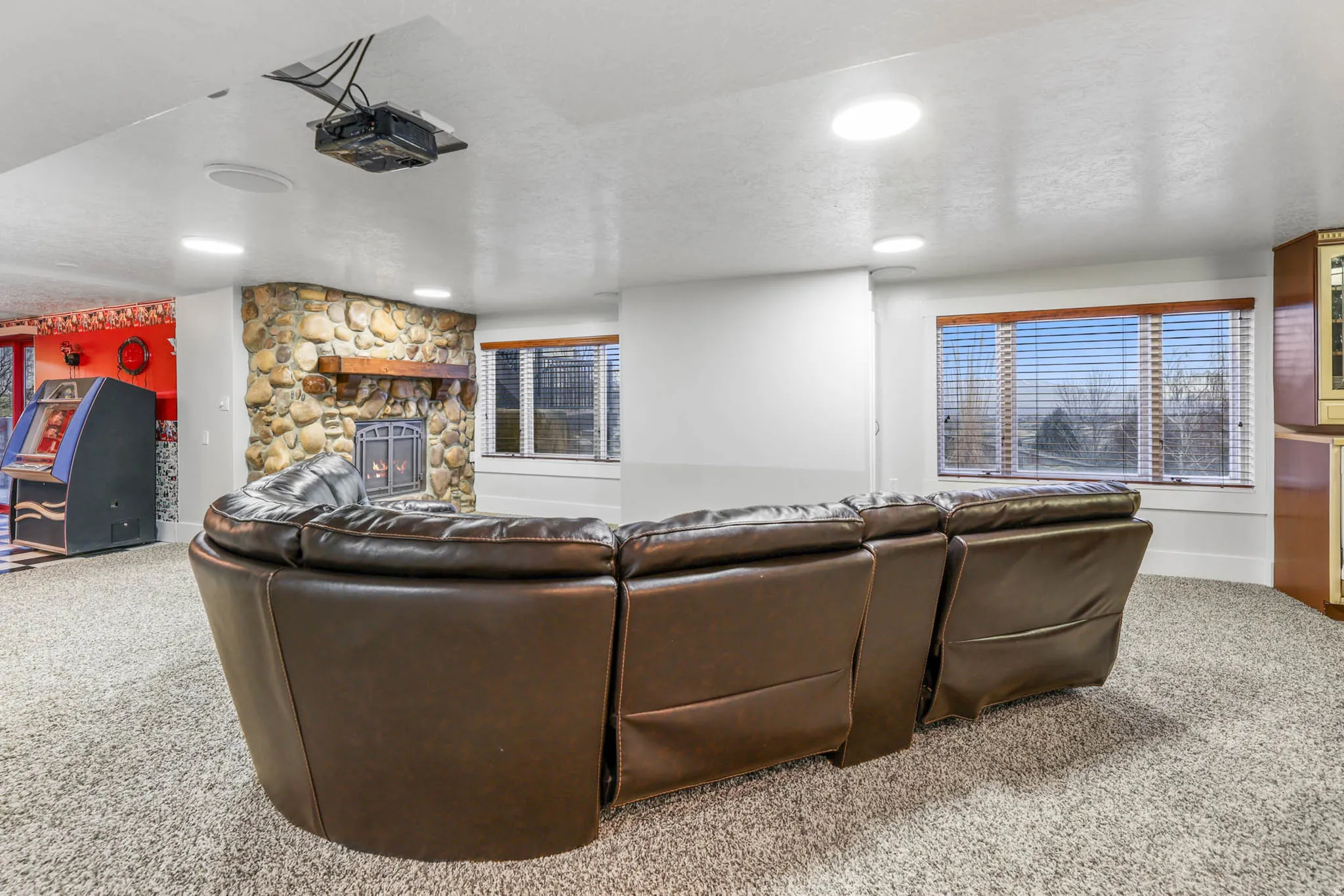 Basement family room
