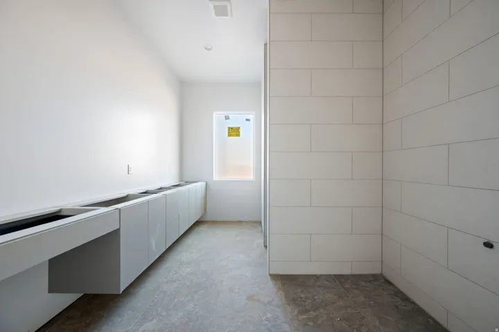View of laundry room