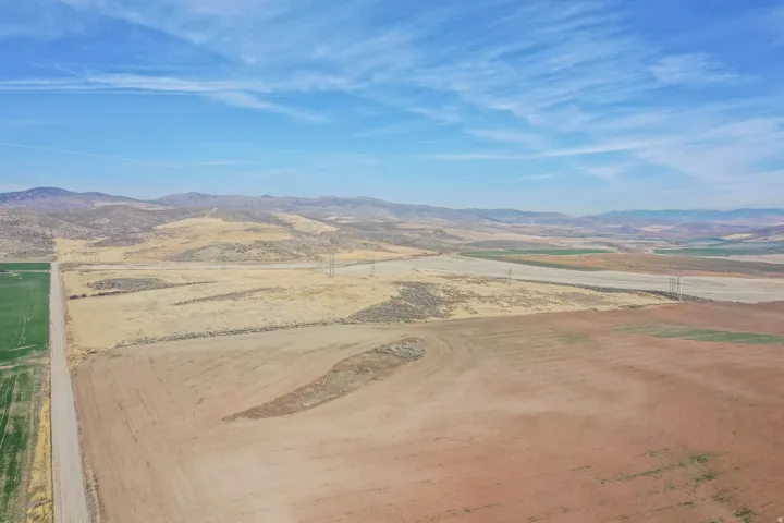 Aerial view of mountains