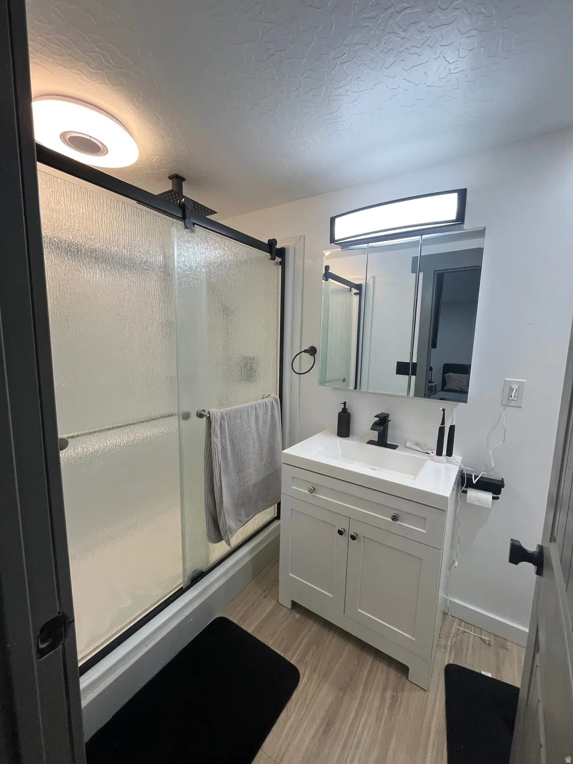 Bathroom in basement that is NOT part of the ADU