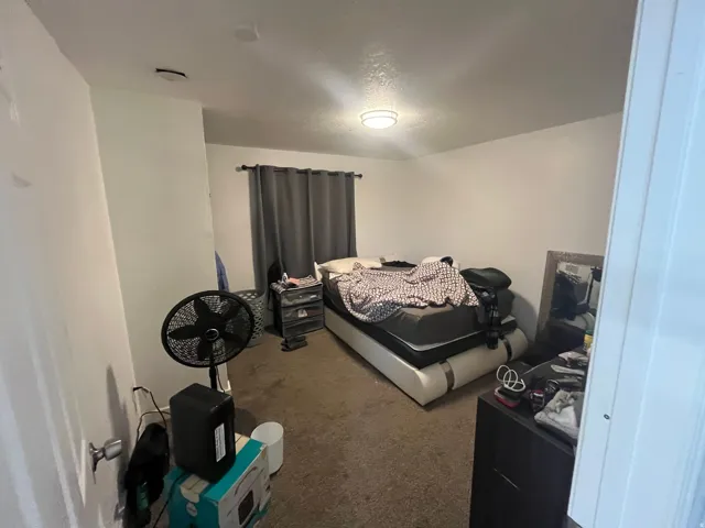 bedroom in basement, that is NOT part of the ADU