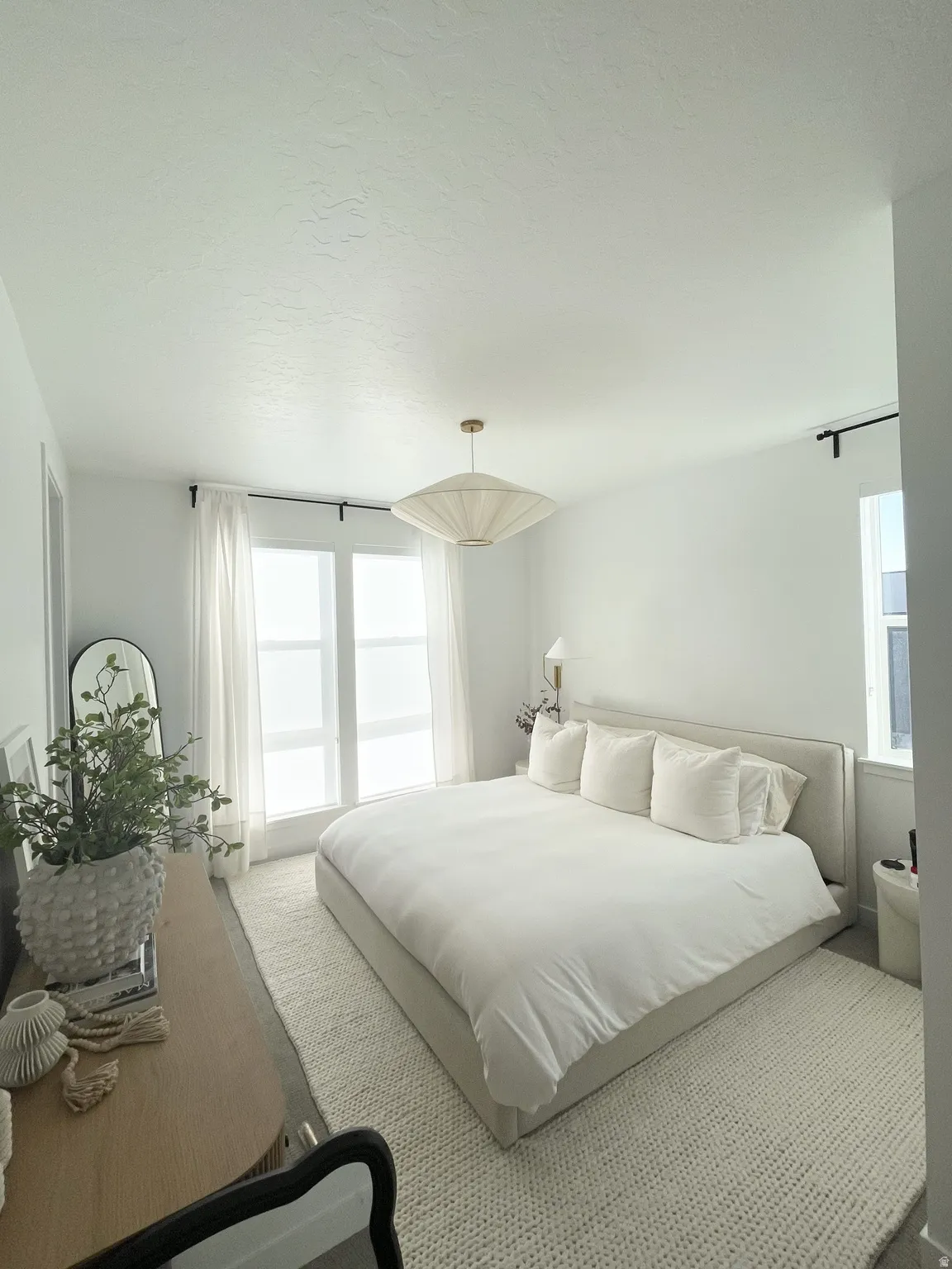 Bedroom featuring carpet flooring