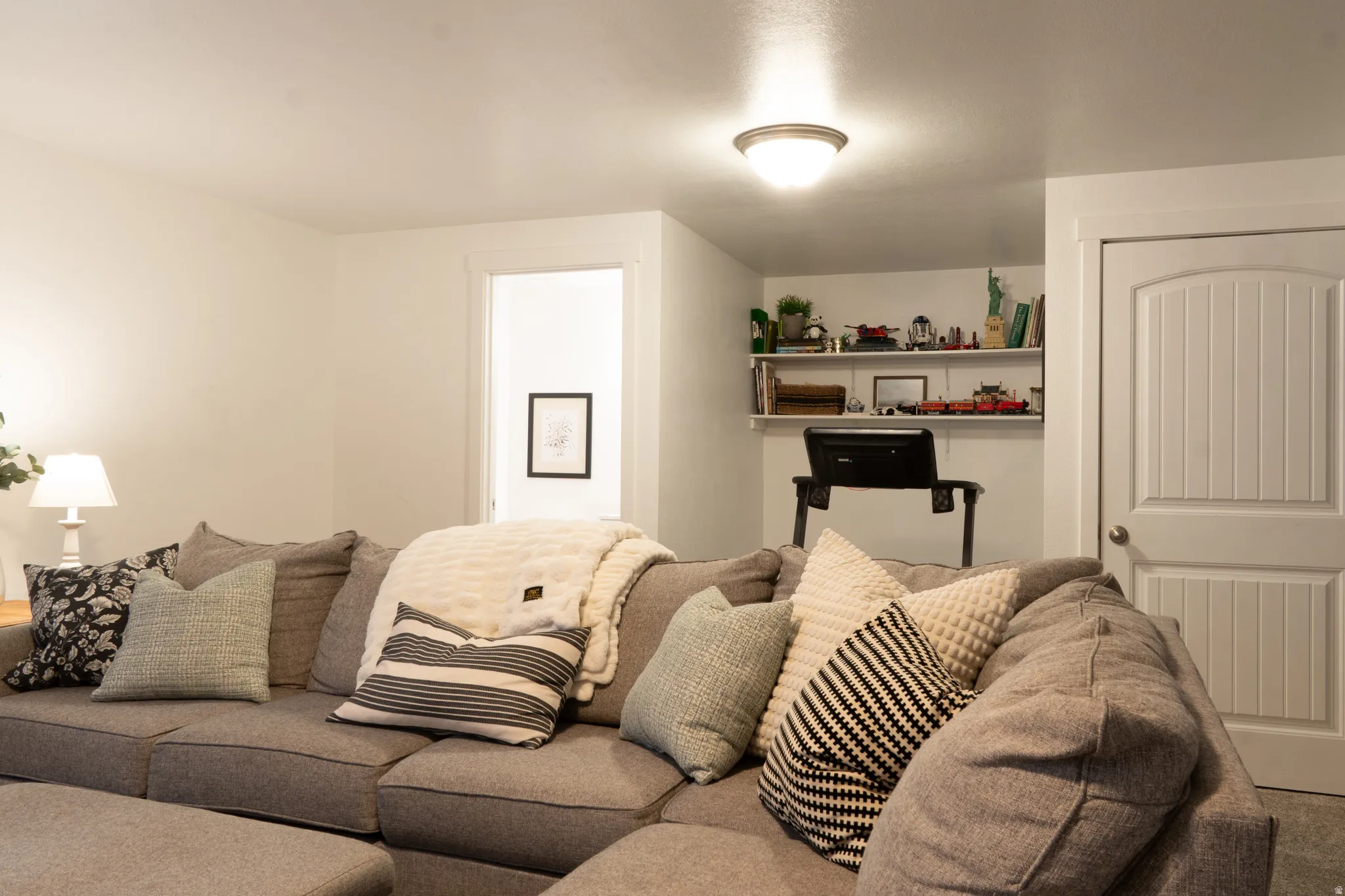 View of living room
