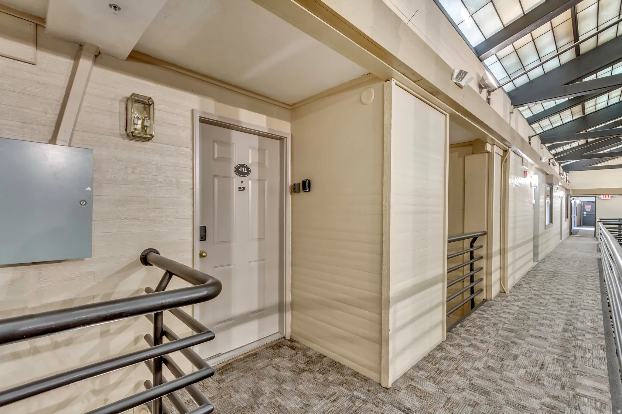 Entrance to property