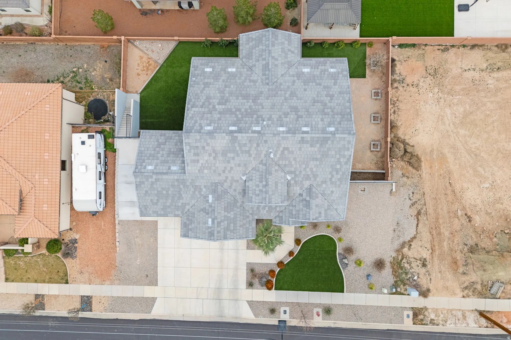 Drone / aerial view