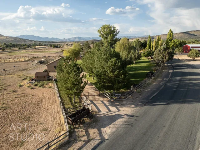 View of rural area featuring a mountainous background