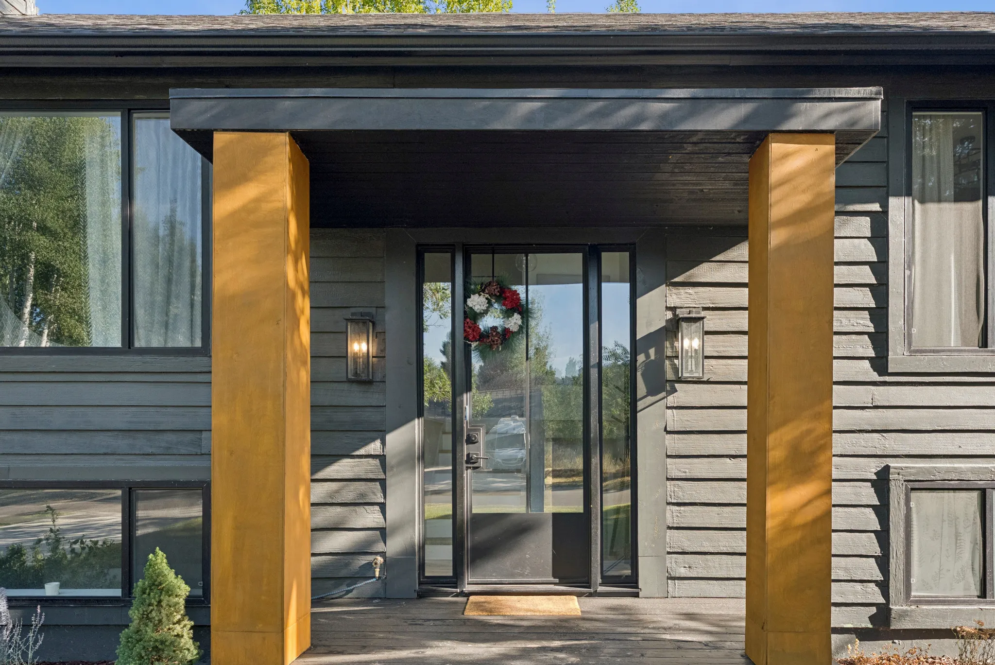 Doorway to property