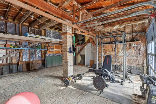 View of basement