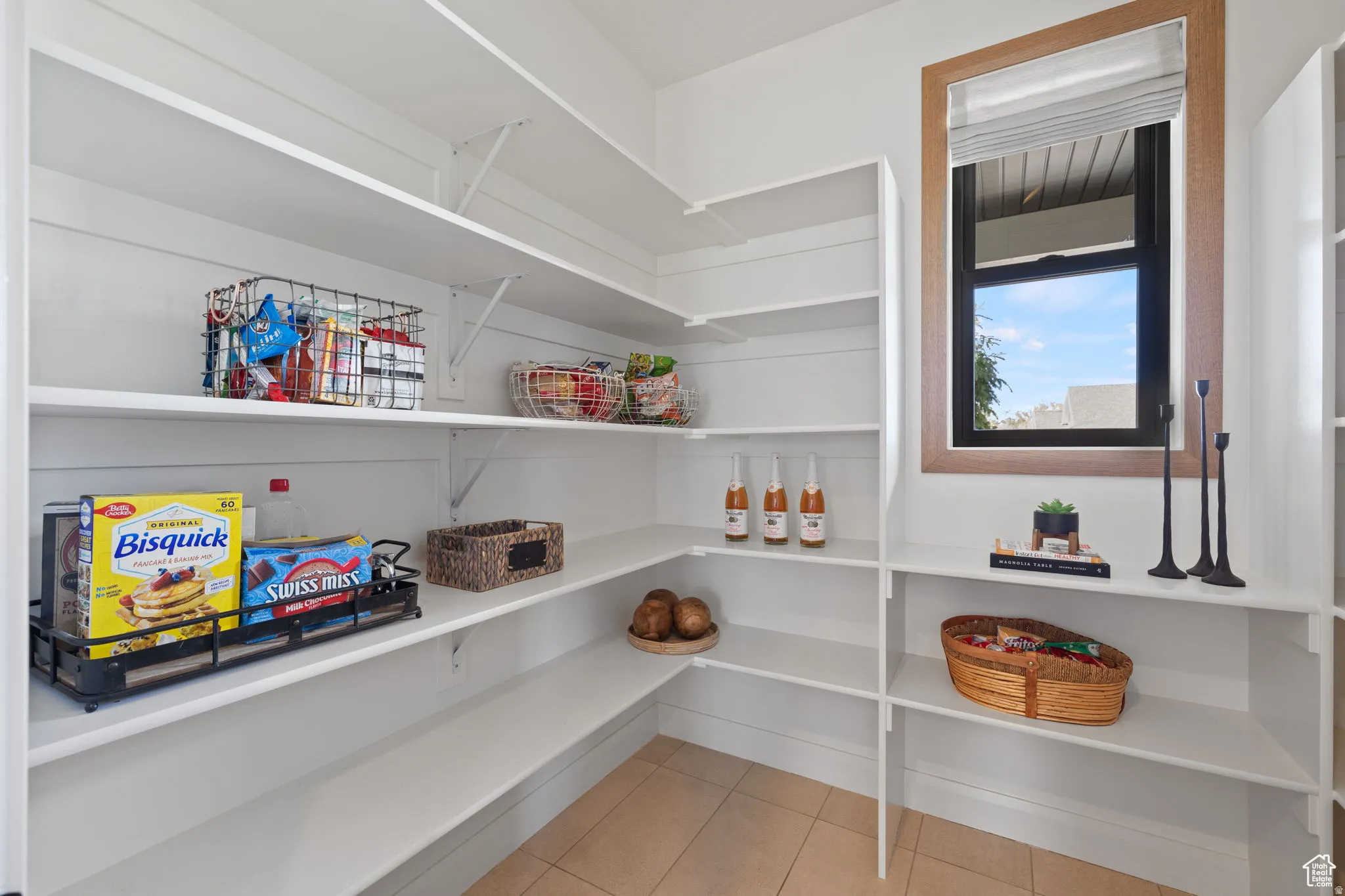 Large walk-in pantry