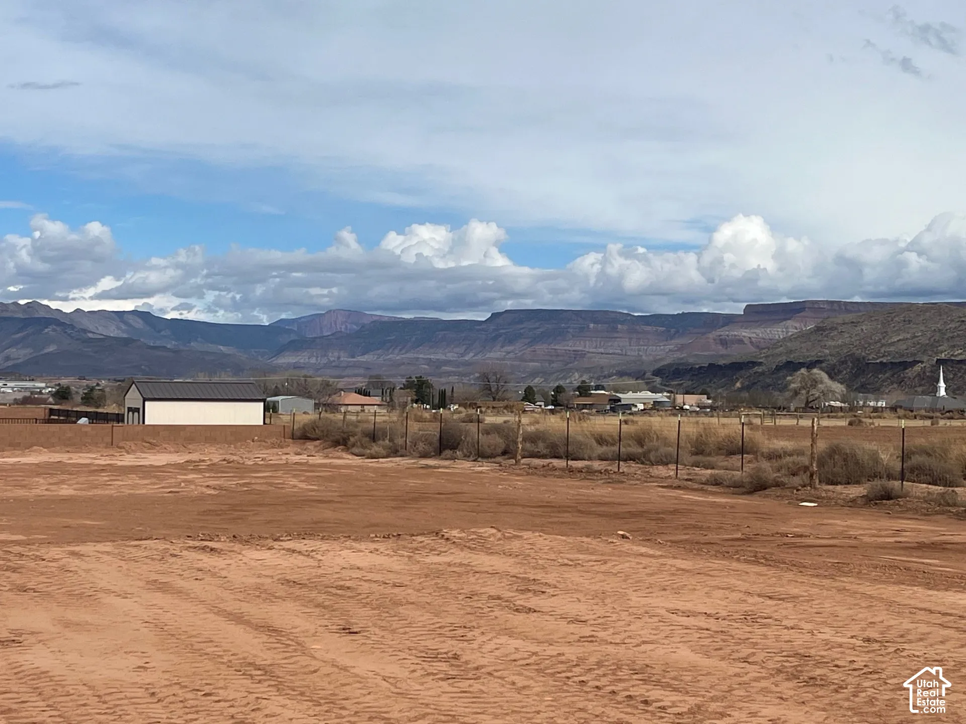 Mountain view featuring rural landscape