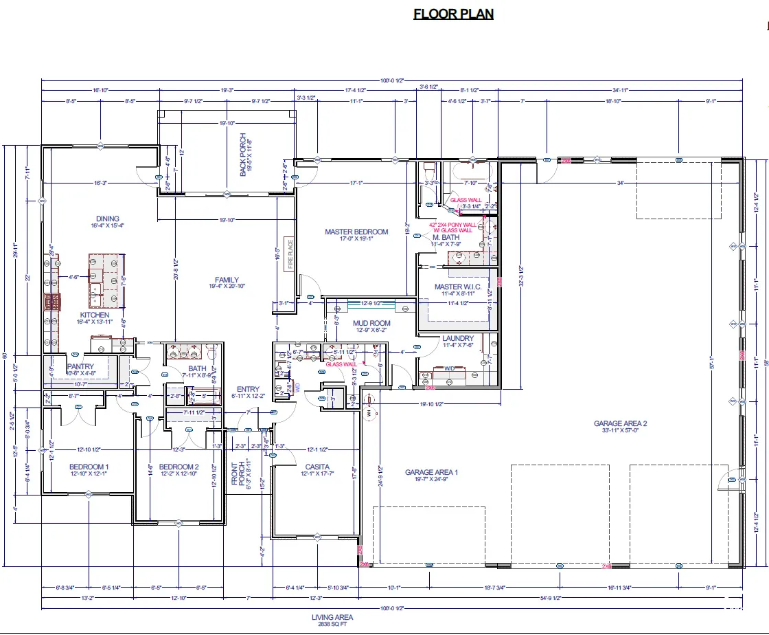 View of home floor plan