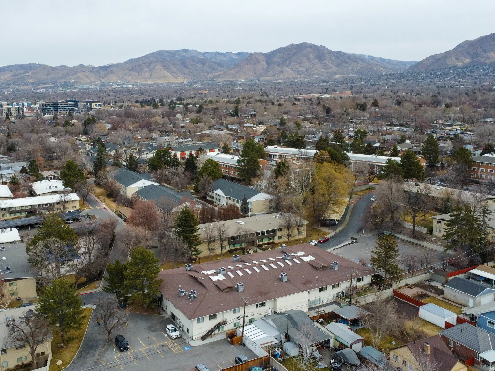 View of property location with mountains