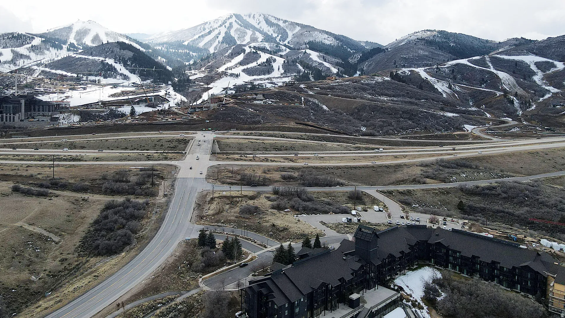 View of mountain background