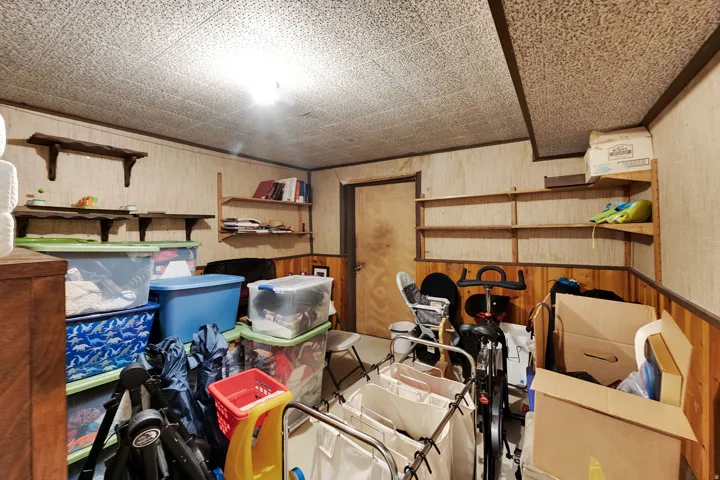 View of storage area