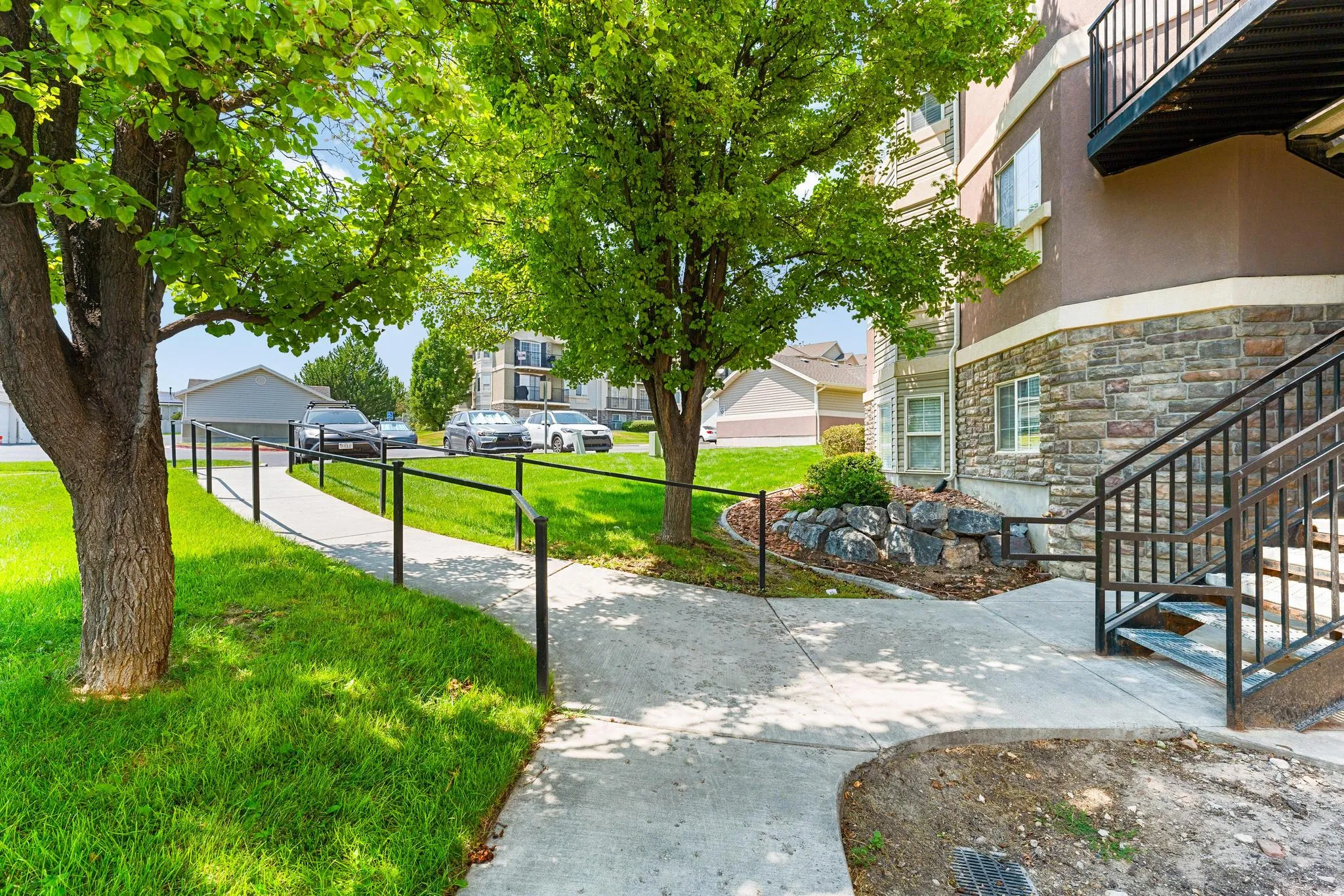 View of home's community with stairway