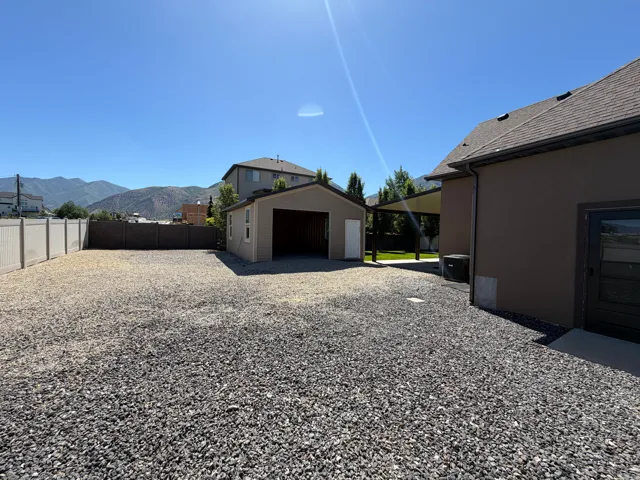 New Gravel Added, Garage door coming soon!
