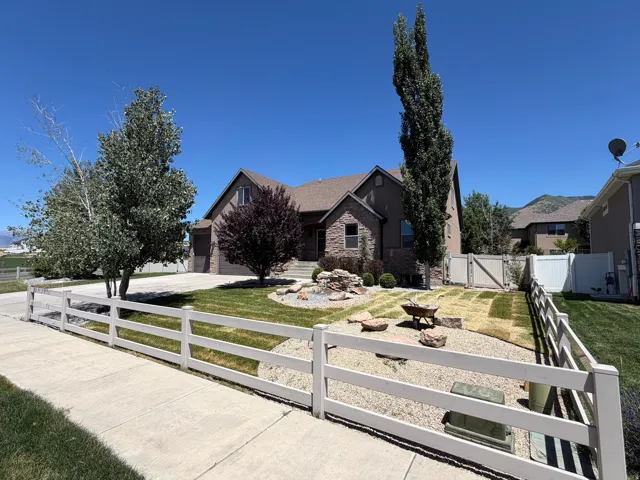 New Front Yard! New Sod, Redone Water Feature,New Boulders and Rock