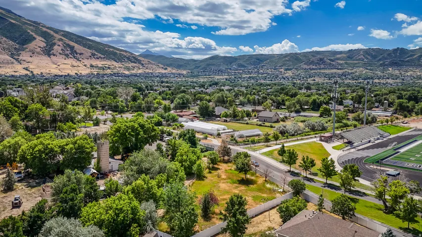 Aerial view of mountains