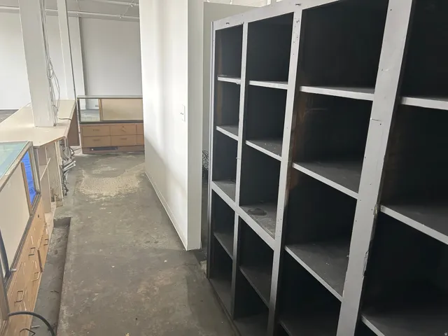 View of storage area