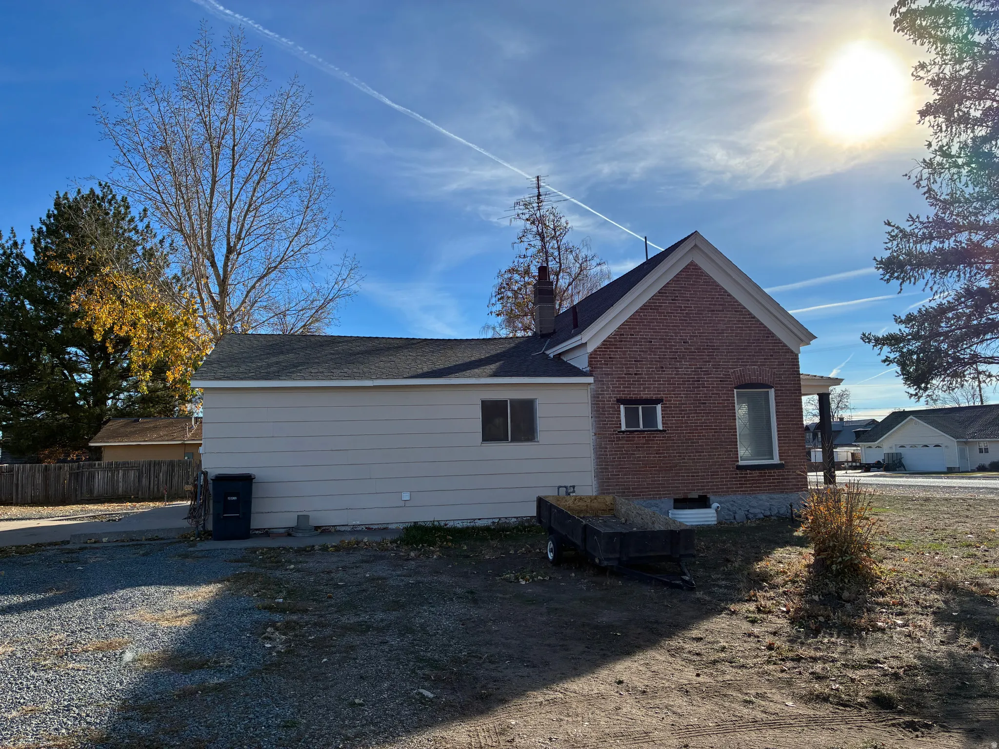 View of side of home
