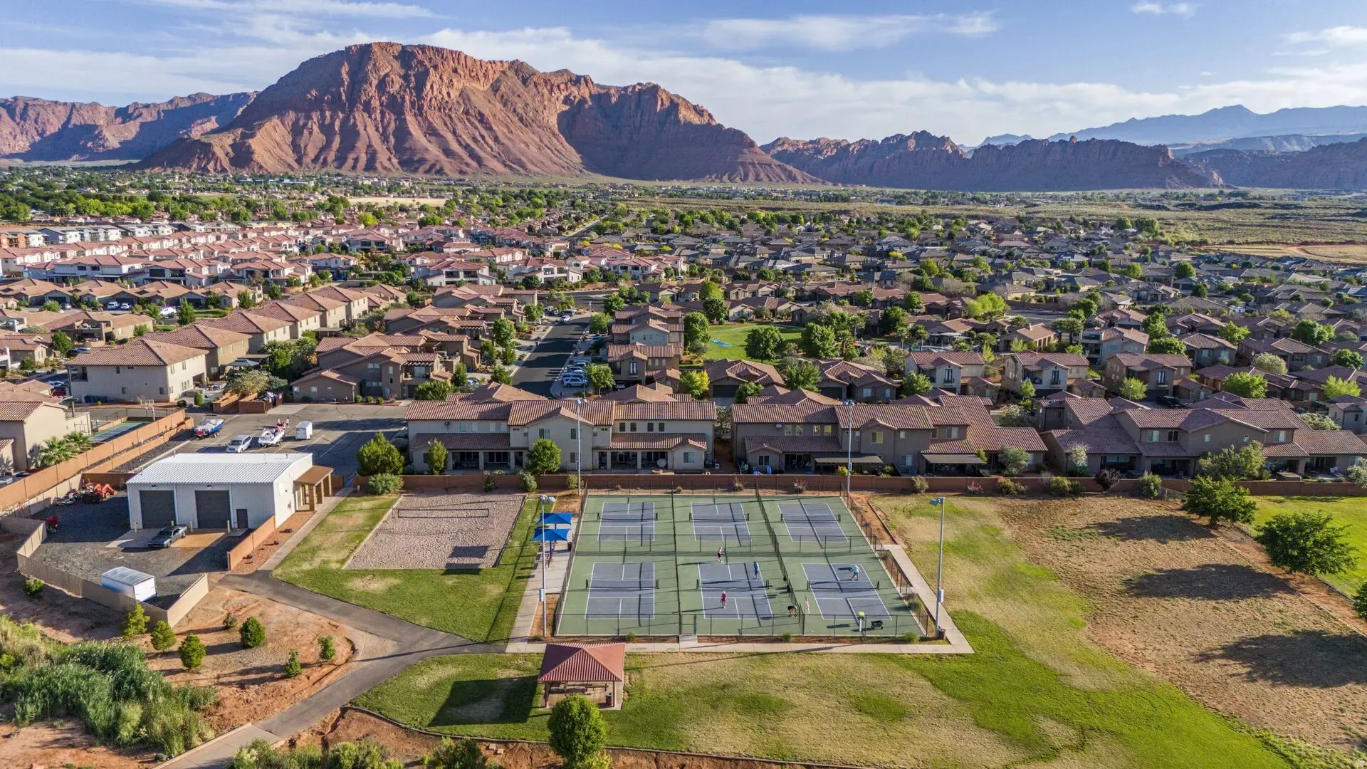 Direct access from the development to the amenities at Gubler Park.