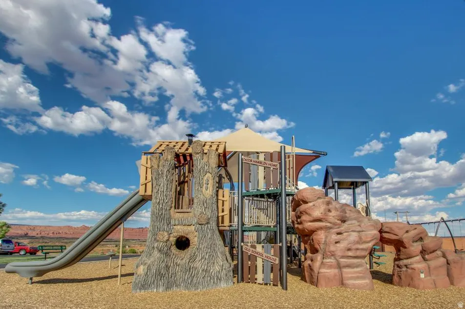 Direct access from the development to the amenities at Gubler Park.