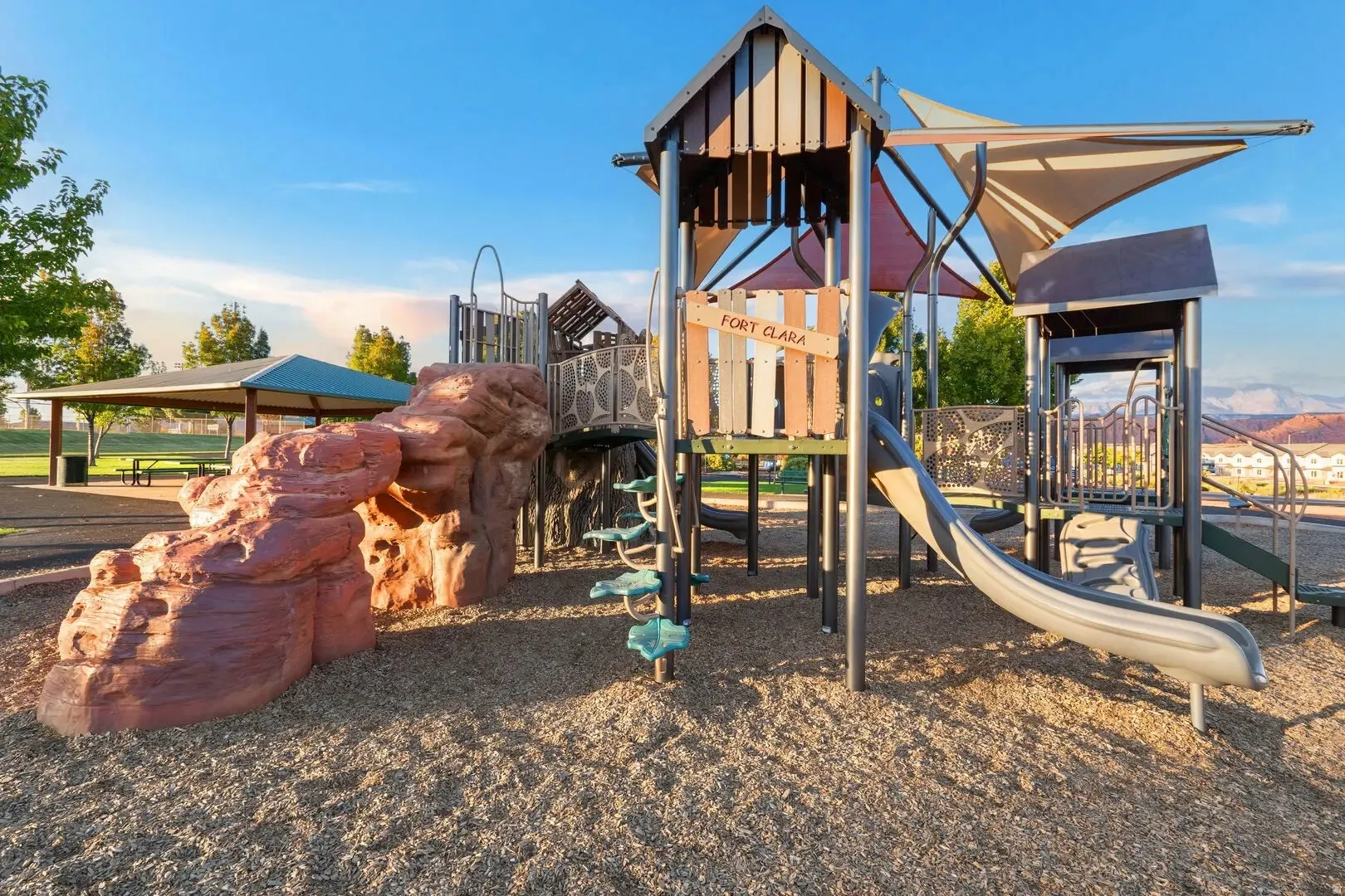 Direct access from the development to the amenities at Gubler Park.