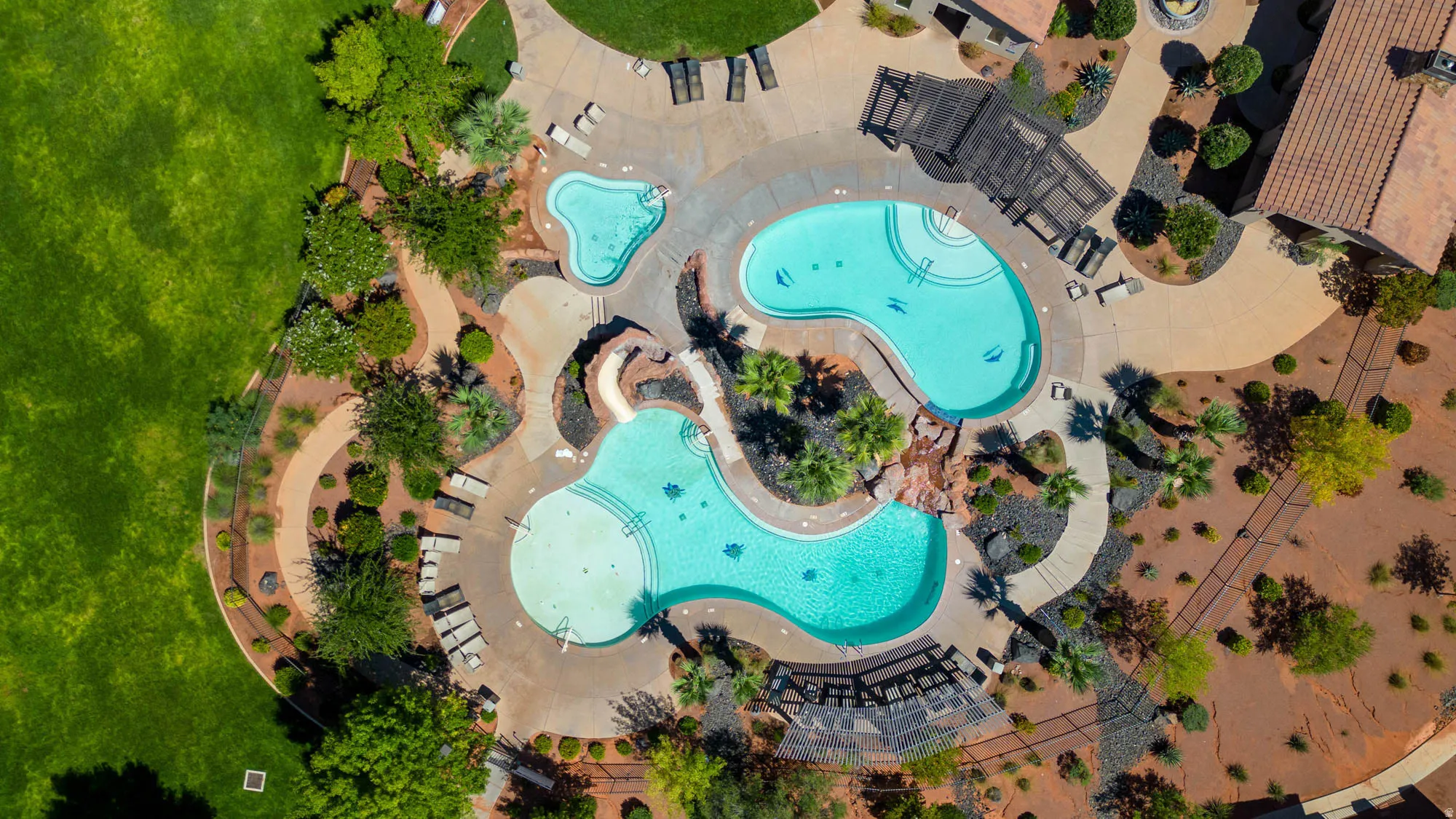 Resort Clubhouse and Pools